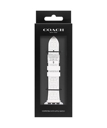 COACH（コーチ）の「「COACH/コーチ」 Apple Watch / アップルウォッチ用替えベルト 38mm/40mm テクスチャラバー（デジタル腕時計・メンズ）」