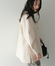 CLANE | 【CLANE/クラネ】 ARCH SLEEVE WIDE TOPS：カットソー(スウェット)