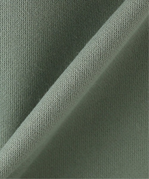 CLANE(クラネ)の「【CLANE/クラネ】 ARCH SLEEVE WIDE TOPS:カットソー(スウェット・レディース・グリーン/アイボリー・MEDIUM)」の5枚目の写真