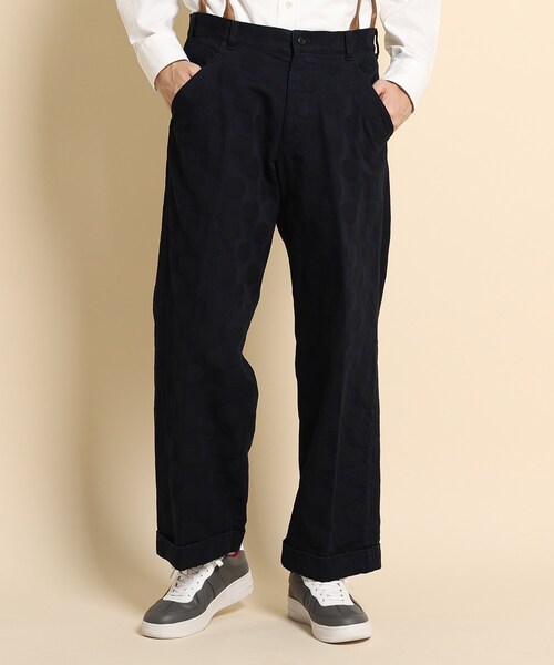 40ｃｔ＆525（フォーティーカラッツアンドゴーニーゴ）の「側章デザイン デニムスラックス（その他パンツ・メンズ・アイボリー/ネイビー系8・01/02/03/04）」の4枚目の写真