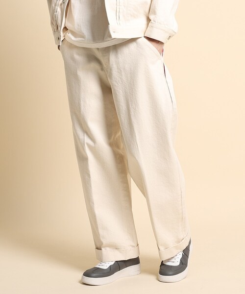 40ｃｔ＆525（フォーティーカラッツアンドゴーニーゴ）の「側章デザイン デニムスラックス（その他パンツ・メンズ・アイボリー/ネイビー系8・01/02/03/04）」の14枚目の写真