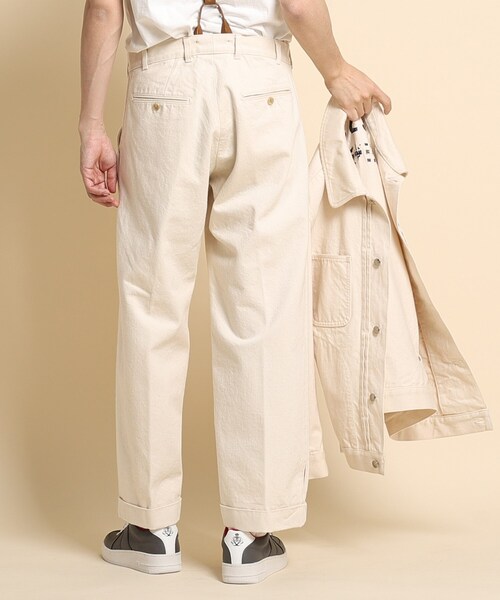 40ｃｔ＆525（フォーティーカラッツアンドゴーニーゴ）の「側章デザイン デニムスラックス（その他パンツ・メンズ・アイボリー/ネイビー系8・01/02/03/04）」の21枚目の写真