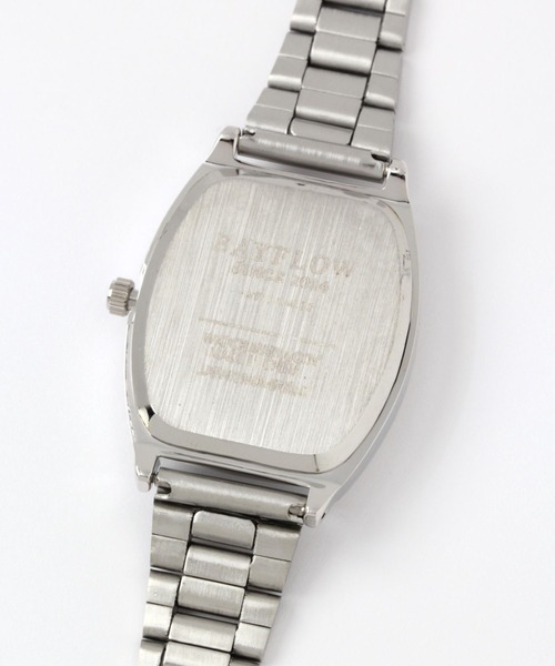 BAYFLOW（ベイフロー）の「トノーメタルウォッチ（デジタル腕時計・レディース・ライトグレー/イエロー・FREE）」の8枚目の写真