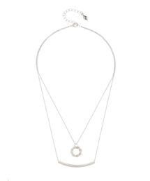 スティックコンビ2連ネックレス