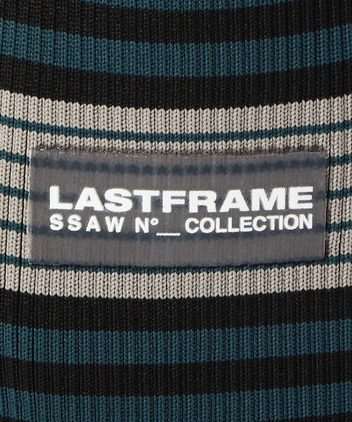 LASTFRAME(ラストフレーム)の「LASTFRAME/ラストフレーム/MULTICOLOR STRIPE MARKET BAG SMALL/マルチカラーストライプマーケットバッグ スモール(トートバッグ・メンズ・ダークグリーン/オレンジ/グリーン・FREE)」の22枚目の写真