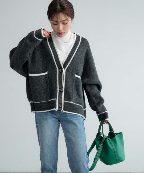 Edit Sheen（エディットシーン）の「ハイネックメロウカットソー（Tシャツ/カットソー・レディース・ブラック/ホワイト・MEDIUM）」の10枚目の写真