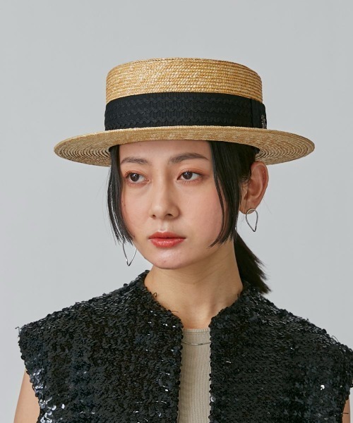 arth（アース）の「arth Straw Canotier（ハット）」 - WEAR