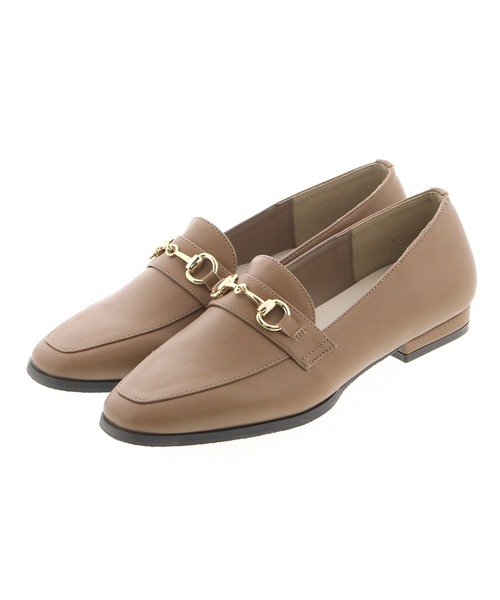 JELLY BEANS（ジェリービーンズ）の「【定番人気!】ビットスクエアトゥローファー【WEB限定】(217-183)JELLY BEANS(ジェリービーンズ)（ローファー・レディース・ダークベージュ/ブラック/アイボリー/ベージュ系・23/24.5/22.5/24/23.5/22/25）」の14枚目の写真