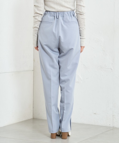 PUAL CE CIN（ピュアルセシン）の「【Du noir】綺麗見えスラックスパンツ（スラックス・レディース・ブラック/ベージュ/ブルーグレー・FREE）」の18枚目の写真