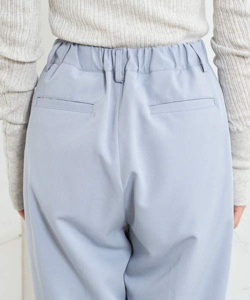 PUAL CE CIN（ピュアルセシン）の「【Du noir】綺麗見えスラックスパンツ（スラックス・レディース・ブラック/ベージュ/ブルーグレー・FREE）」の19枚目の写真