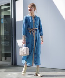 ROSE BUD | ビンテージフラワープリントワンピース(ワンピース)