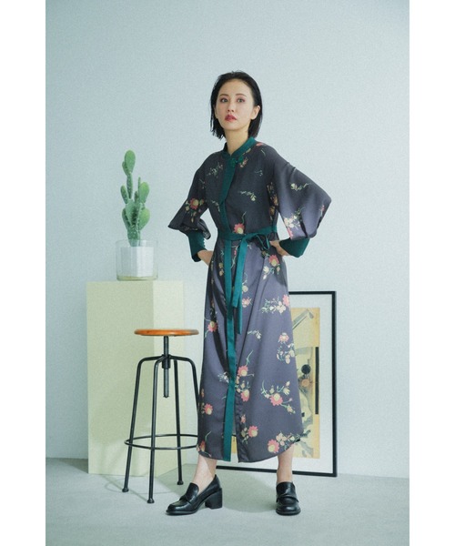 ROSE BUD（ローズバッド）の「ビンテージフラワープリントワンピース