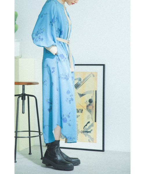 ROSE BUD（ローズバッド）の「ビンテージフラワープリントワンピース