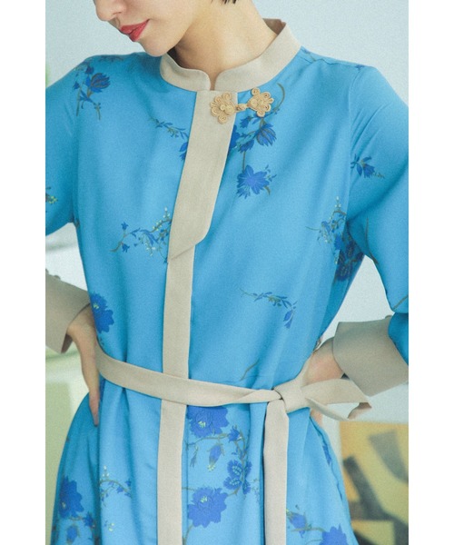 ROSE BUD（ローズバッド）の「ビンテージフラワープリントワンピース