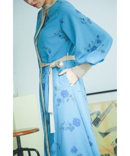 ROSE BUD（ローズバッド）の「ビンテージフラワープリントワンピース