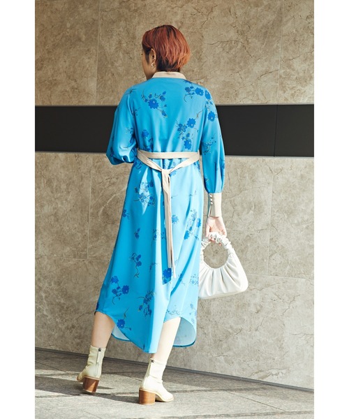 ROSE BUD（ローズバッド）の「ビンテージフラワープリントワンピース