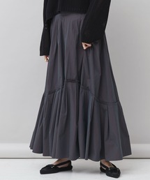 Curensology(カレンソロジー)/タックティアードスカート