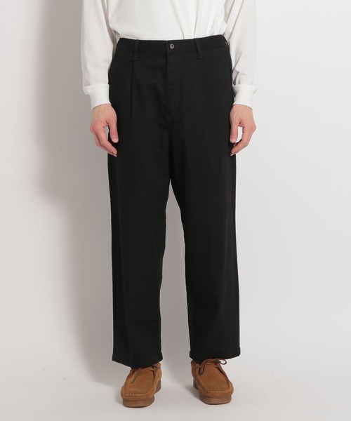 NUMERALS（ヌメラルズ）の「[NUMERALS]ストレッチワイドデニムパンツ（デニムパンツ・メンズ・ブラック/インディゴブルー・MEDIUM/LARGE）」の5枚目の写真