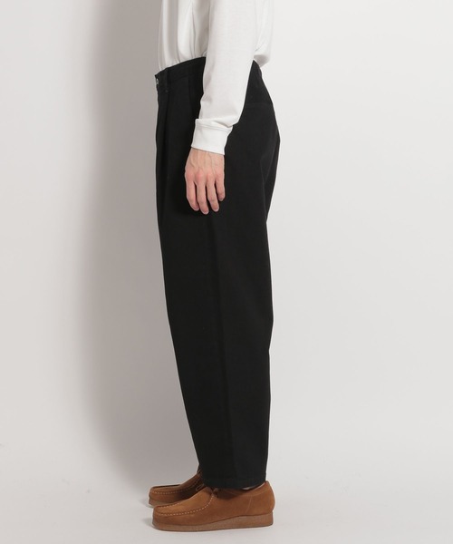 NUMERALS（ヌメラルズ）の「[NUMERALS]ストレッチワイドデニムパンツ（デニムパンツ・メンズ・ブラック/インディゴブルー・MEDIUM/LARGE）」の6枚目の写真
