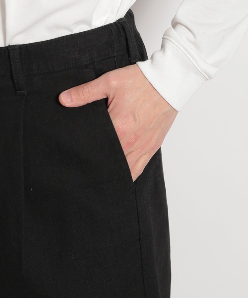 NUMERALS（ヌメラルズ）の「[NUMERALS]ストレッチワイドデニムパンツ（デニムパンツ・メンズ・ブラック/インディゴブルー・MEDIUM/LARGE）」の9枚目の写真