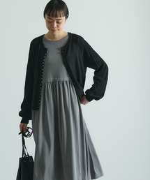 【Du noir】ウエスト切替ワンピース