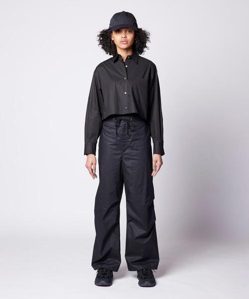 BEAUTY&YOUTH UNITED ARROWS（ビューティーアンドユースユナイテッドアローズ）の「BY ブロード ショート シャツ -ウォッシャブル-（シャツ/ブラウス・レディース・ホワイト/ブラック・FREE）」の8枚目の写真