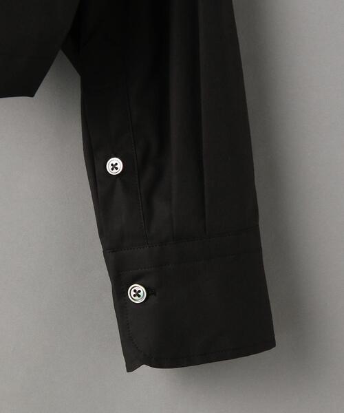 BEAUTY&YOUTH UNITED ARROWS（ビューティーアンドユースユナイテッドアローズ）の「BY ブロード ショート シャツ -ウォッシャブル-（シャツ/ブラウス・レディース・ホワイト/ブラック・FREE）」の5枚目の写真