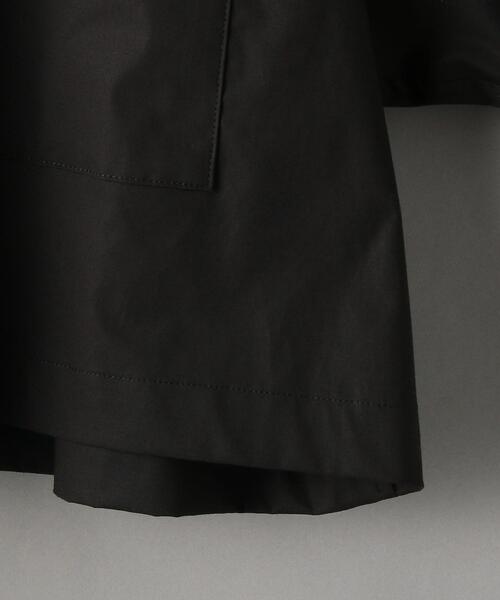 BEAUTY&YOUTH UNITED ARROWS（ビューティーアンドユースユナイテッドアローズ）の「BY ブロード ショート シャツ -ウォッシャブル-（シャツ/ブラウス・レディース・ホワイト/ブラック・FREE）」の3枚目の写真