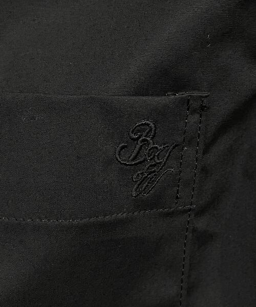 BEAUTY&YOUTH UNITED ARROWS（ビューティーアンドユースユナイテッドアローズ）の「BY ブロード ショート シャツ -ウォッシャブル-（シャツ/ブラウス・レディース・ホワイト/ブラック・FREE）」の9枚目の写真