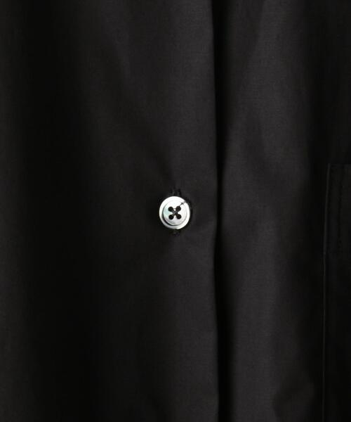 BEAUTY&YOUTH UNITED ARROWS（ビューティーアンドユースユナイテッドアローズ）の「BY ブロード ショート シャツ -ウォッシャブル-（シャツ/ブラウス・レディース・ホワイト/ブラック・FREE）」の13枚目の写真