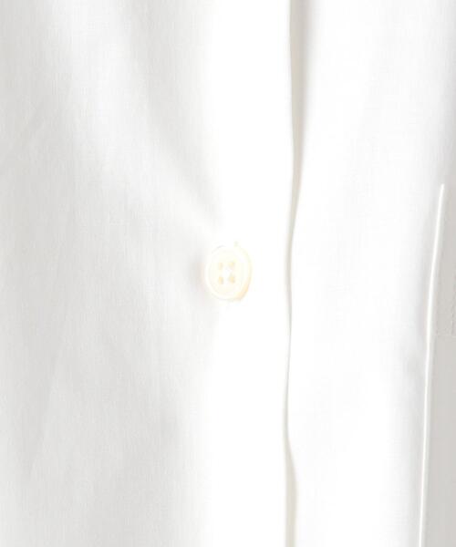 BEAUTY&YOUTH UNITED ARROWS（ビューティーアンドユースユナイテッドアローズ）の「BY ブロード ショート シャツ -ウォッシャブル-（シャツ/ブラウス・レディース・ホワイト/ブラック・FREE）」の15枚目の写真