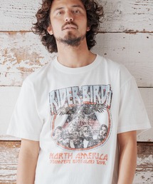 mt7674- プリントT(Fictitiousバンド) Tシャツ