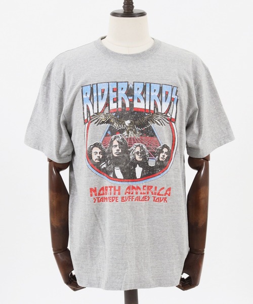 セール】mt7674- プリントT（Fictitiousバンド） Tシャツ（T