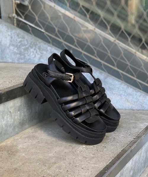 ASH(アッシュ)の「【SIRENA】厚底グルカサンダル(サンダル・レディース・ブラック/ベージュ・36/37/39/35/38)」の3枚目の写真