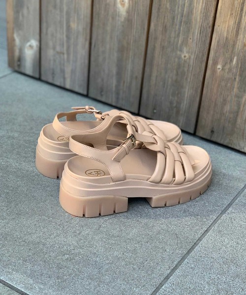 ASH(アッシュ)の「【SIRENA】厚底グルカサンダル(サンダル・レディース・ブラック/ベージュ・36/37/39/35/38)」の6枚目の写真