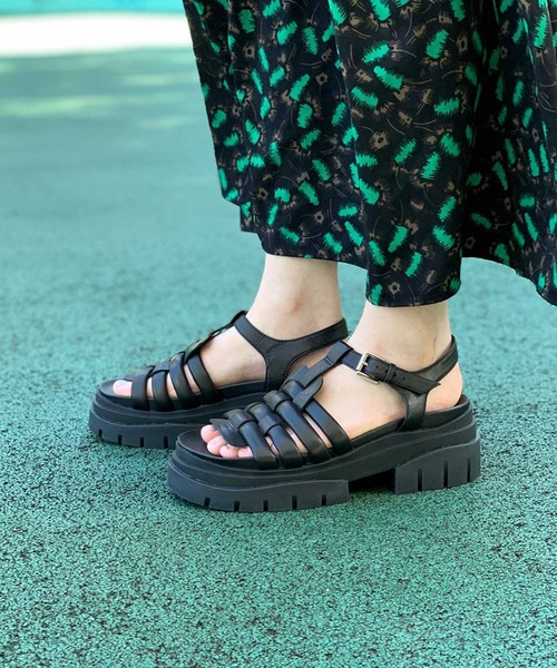 ASH(アッシュ)の「【SIRENA】厚底グルカサンダル(サンダル・レディース・ブラック/ベージュ・36/37/39/35/38)」の19枚目の写真