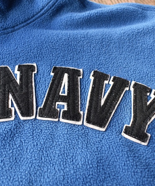 OLD NAVY(オールドネイビー)の「【ヴィンテージ古着】90's OLD NAVY / オールドネイビー ハーフジップ フリースジャケット(その他トップス・メンズ・ブルー・LARGE)」の2枚目の写真