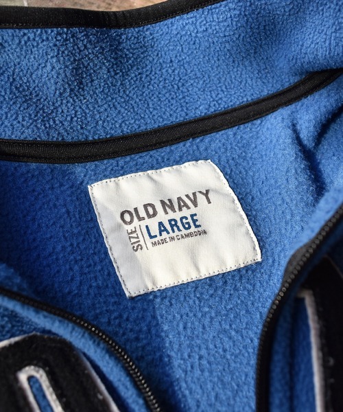 OLD NAVY(オールドネイビー)の「【ヴィンテージ古着】90's OLD NAVY / オールドネイビー ハーフジップ フリースジャケット(その他トップス・メンズ・ブルー・LARGE)」の6枚目の写真