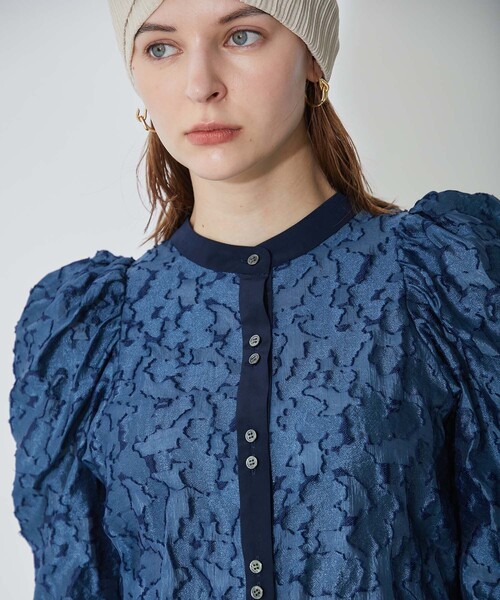 INella イネラ 2way ハイネック シアー ブラウス INella（イネラ）の「2WAYハイネックシアーブラウス（）」 - WEAR