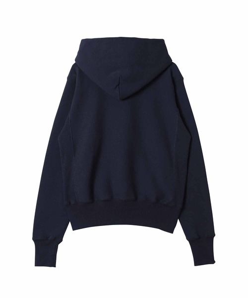 Champion（チャンピオン）の「CHAMPION REVERSE WEAVE HOODED SWEATSHIRT C5-U108（パーカー・レディース・ネイビー・SMALL）」の7枚目の写真