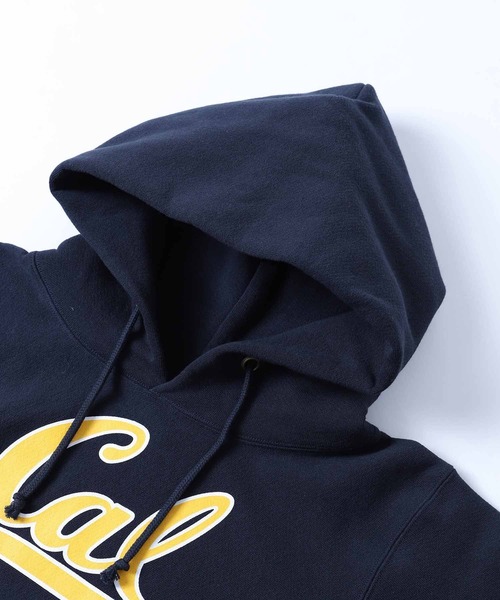 Championチャンピオン カリフォルニア・バークレー パーカー ネイビー 90's CHAMPION REVERSE WEAVE「CALIFORNIA BERKELEY」USA製 スウェット