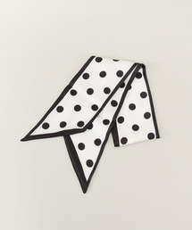 ma chere Cosette? | ドット柄ツイリースカーフ(バンダナ/スカーフ)