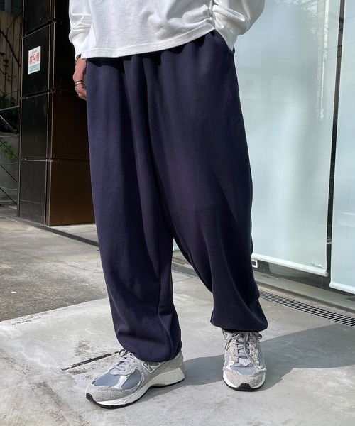 Printstar(プリントスター)の「流行りの空港コーデにも◎【Printstar】premium light sweat pants / プレミアム ライトスウェットパンツ ルーズシルエット ビッグシルエット カラー 裏毛 00218(スウェットパンツ・レディース・グレー/パープル/ブラック/ホワイト/アイボリー/グリーン/イエロー/ネイビー/ピンク/ブルー/スカイブルー/レッド/バーガンディー/ライトベージュ/ダークグリーン・XL/S/M/L/2XL)」の9枚目の写真