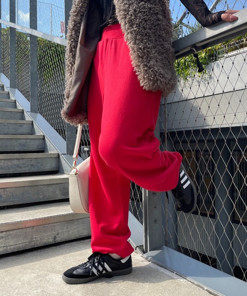 Printstar(プリントスター)の「流行りの空港コーデにも◎【Printstar】premium light sweat pants / プレミアム ライトスウェットパンツ ルーズシルエット ビッグシルエット カラー 裏毛 00218(スウェットパンツ・レディース・グレー/パープル/ブラック/ホワイト/アイボリー/グリーン/イエロー/ネイビー/ピンク/ブルー/スカイブルー/レッド/バーガンディー/ライトベージュ/ダークグリーン・XL/S/M/L/2XL)」の14枚目の写真