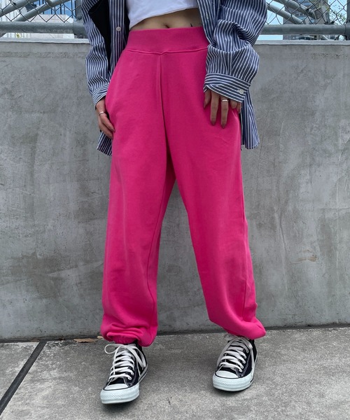 Printstar(プリントスター)の「流行りの空港コーデにも◎【Printstar】premium light sweat pants / プレミアム ライトスウェットパンツ ルーズシルエット ビッグシルエット カラー 裏毛 00218(スウェットパンツ・レディース・グレー/パープル/ブラック/ホワイト/アイボリー/グリーン/イエロー/ネイビー/ピンク/ブルー/スカイブルー/レッド/バーガンディー/ライトベージュ/ダークグリーン・XL/S/M/L/2XL)」の13枚目の写真