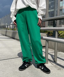 メンズのスウェットパンツ（グリーン・カーキ/緑色系）ファッション