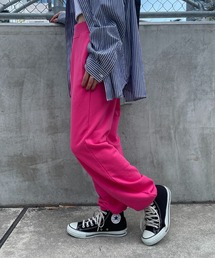 SETUP7（セットアップセブン）の「流行りの空港コーデにも◎【Printstar】premium light sweat pants / プレミアム ライトスウェットパンツ ルーズシルエット ビッグシルエット カラー 裏毛 00218（スウェットパンツ）」