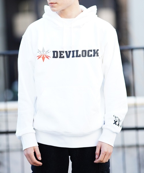 DEVILOCK(デビロック)の「DEVILOCK デビロック ベクトルHOODIEフルカラーバージョン(パーカー・メンズ・ホワイト/ブラック・SMALL/MEDIUM/LARGE/X-LARGE/XX-LARGE)」の11枚目の写真