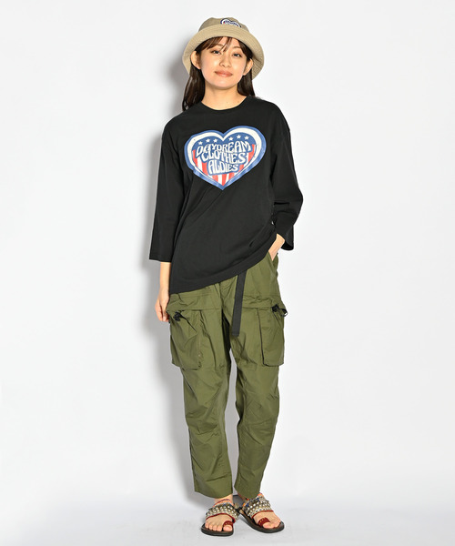 ALDIES（アールディーズ）の「DDC Half Sleeve T / ディーディーシーハーフスリーブT（Tシャツ/カットソー・メンズ・ブラック/マルチ/ホワイト・MEDIUM/LARGE/SMALL）」の3枚目の写真