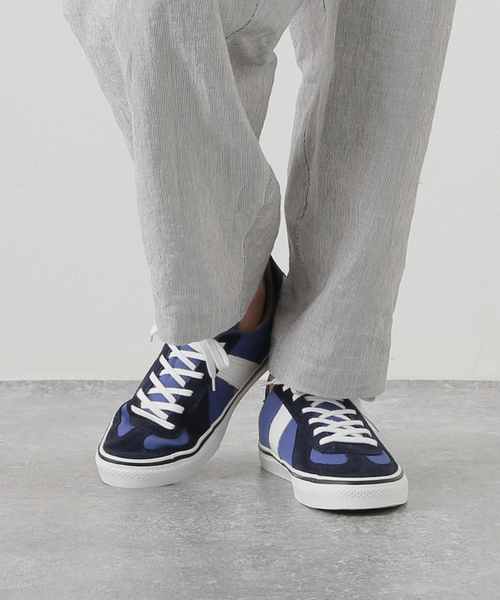 REPRODUCTION OF FOUND（リプロダクションオブファウンド）の「【REPRODUCTION OF FOUND】ジャーマンスケーター スニーカー（スニーカー・メンズ・ライトグレー/ブラック/ダークブルー・44/41/42/43）」の16枚目の写真